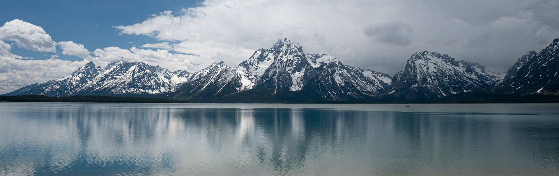 Jackson Lake and Tetons