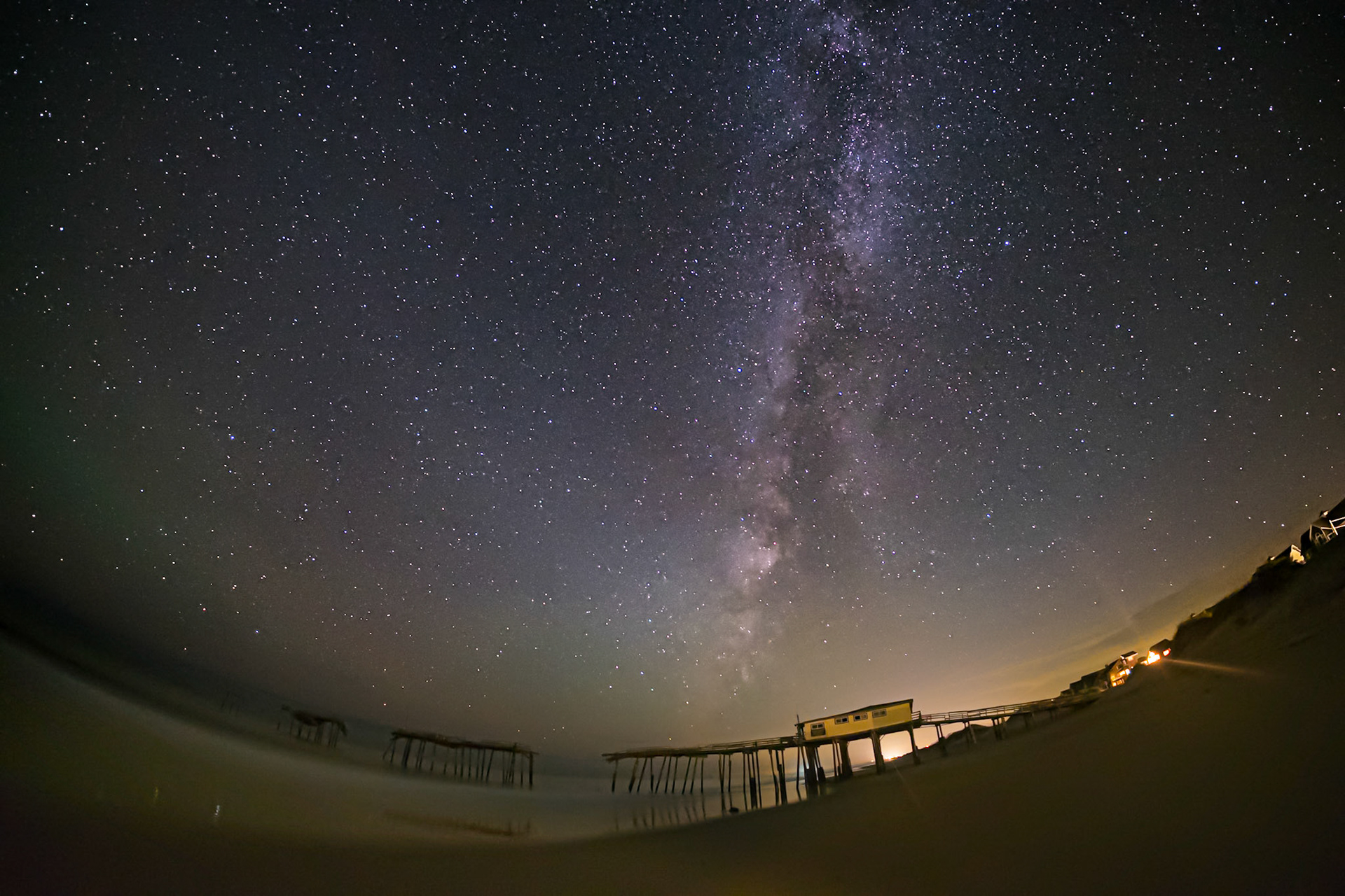 Frisco Pier Milky Way