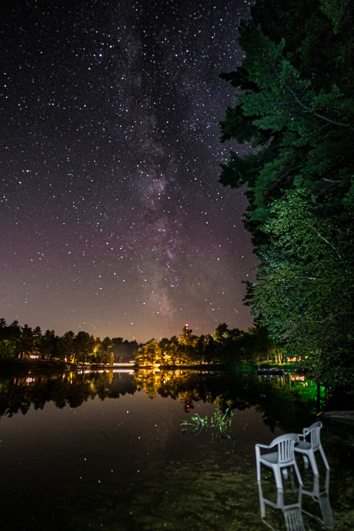Milky Way at Cresent Lake