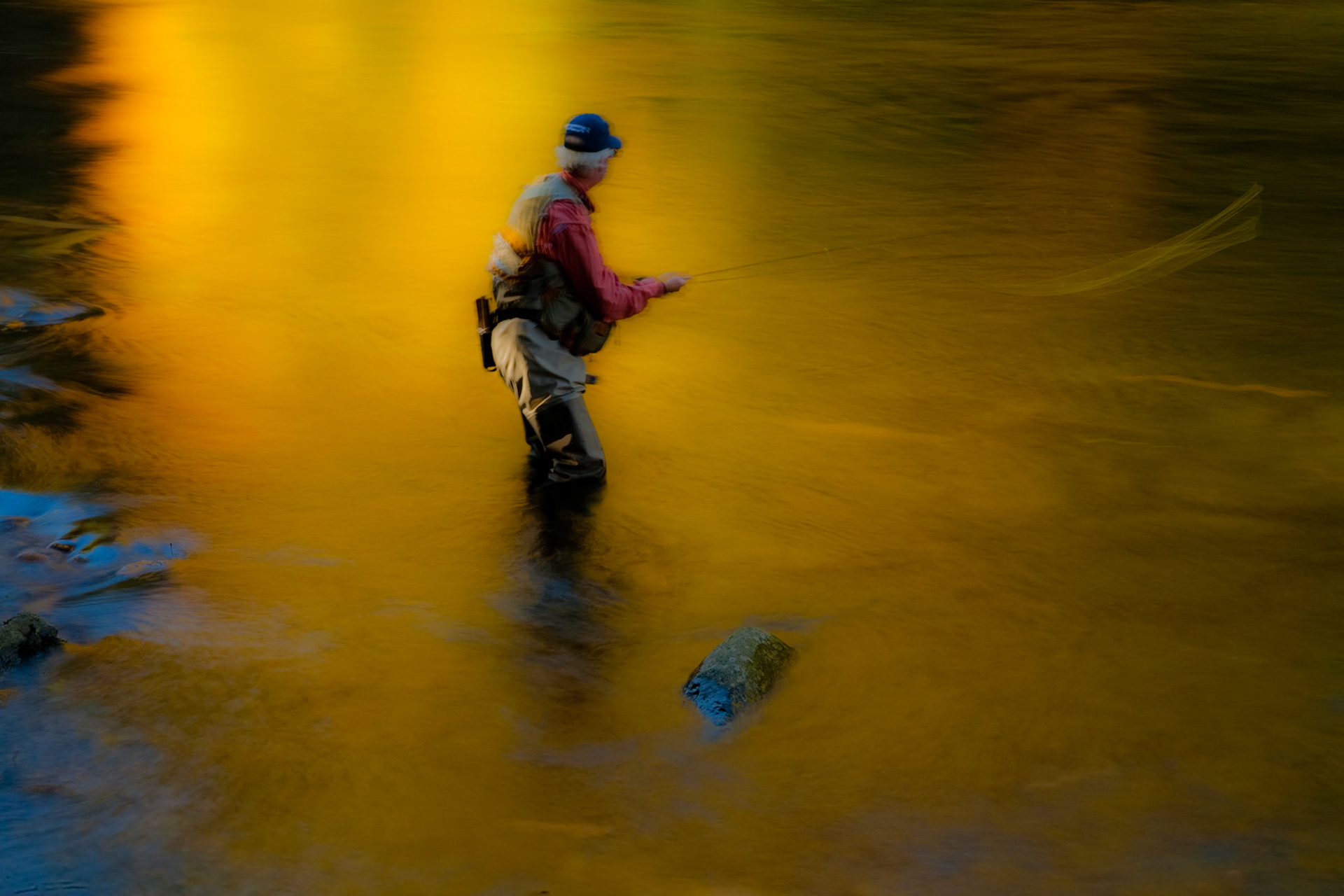Flyfishing Reflection