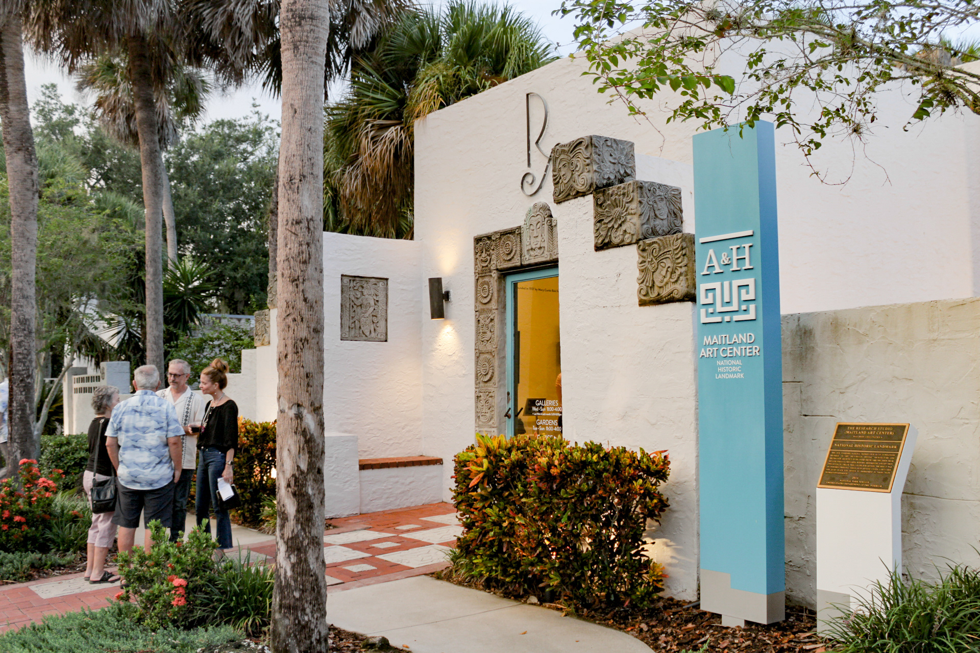 Outer view of the Main Gallery at Art and History Museums of Maitland