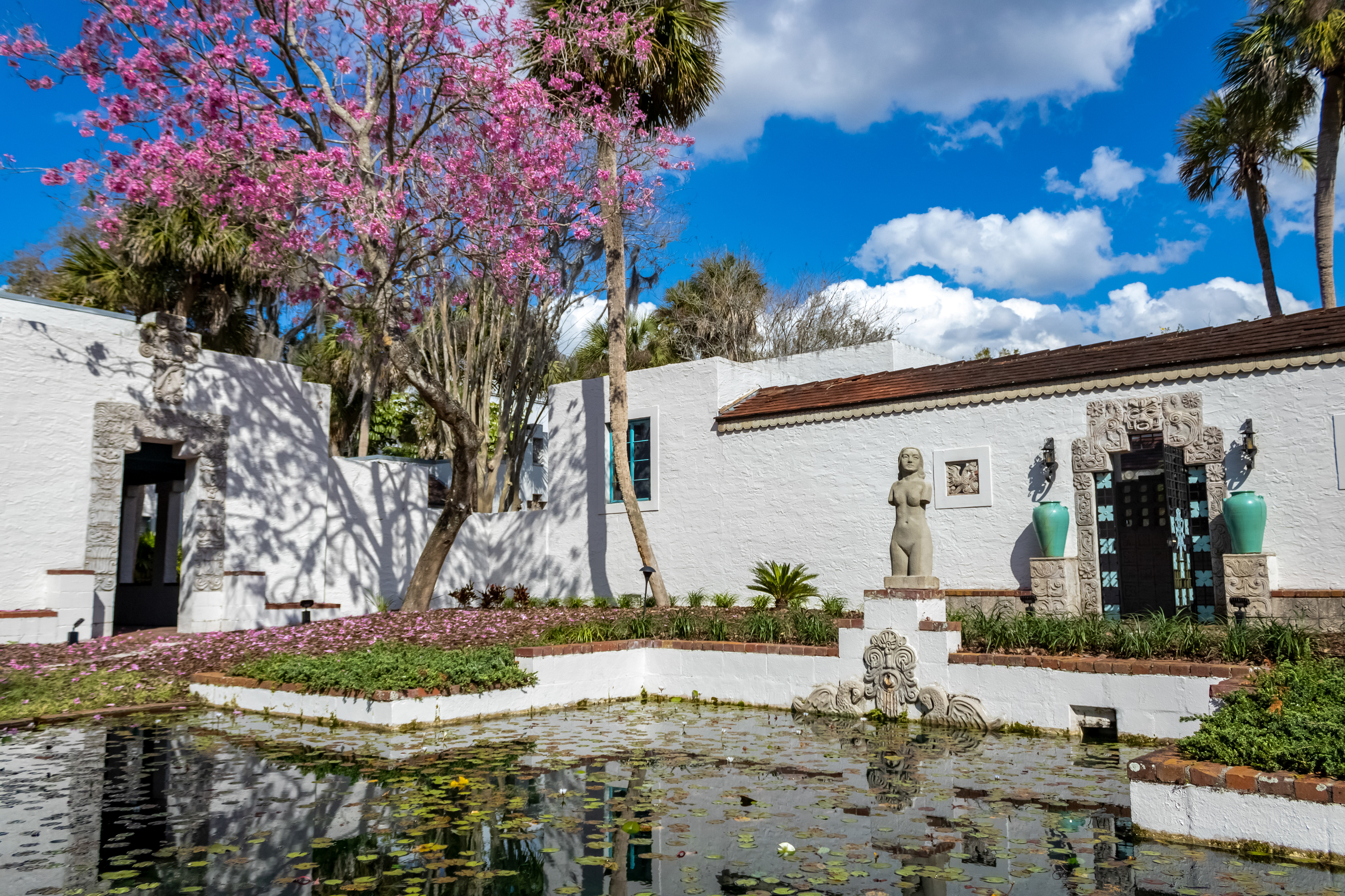 View of the Main Garden at Art and History Museums of Maitland