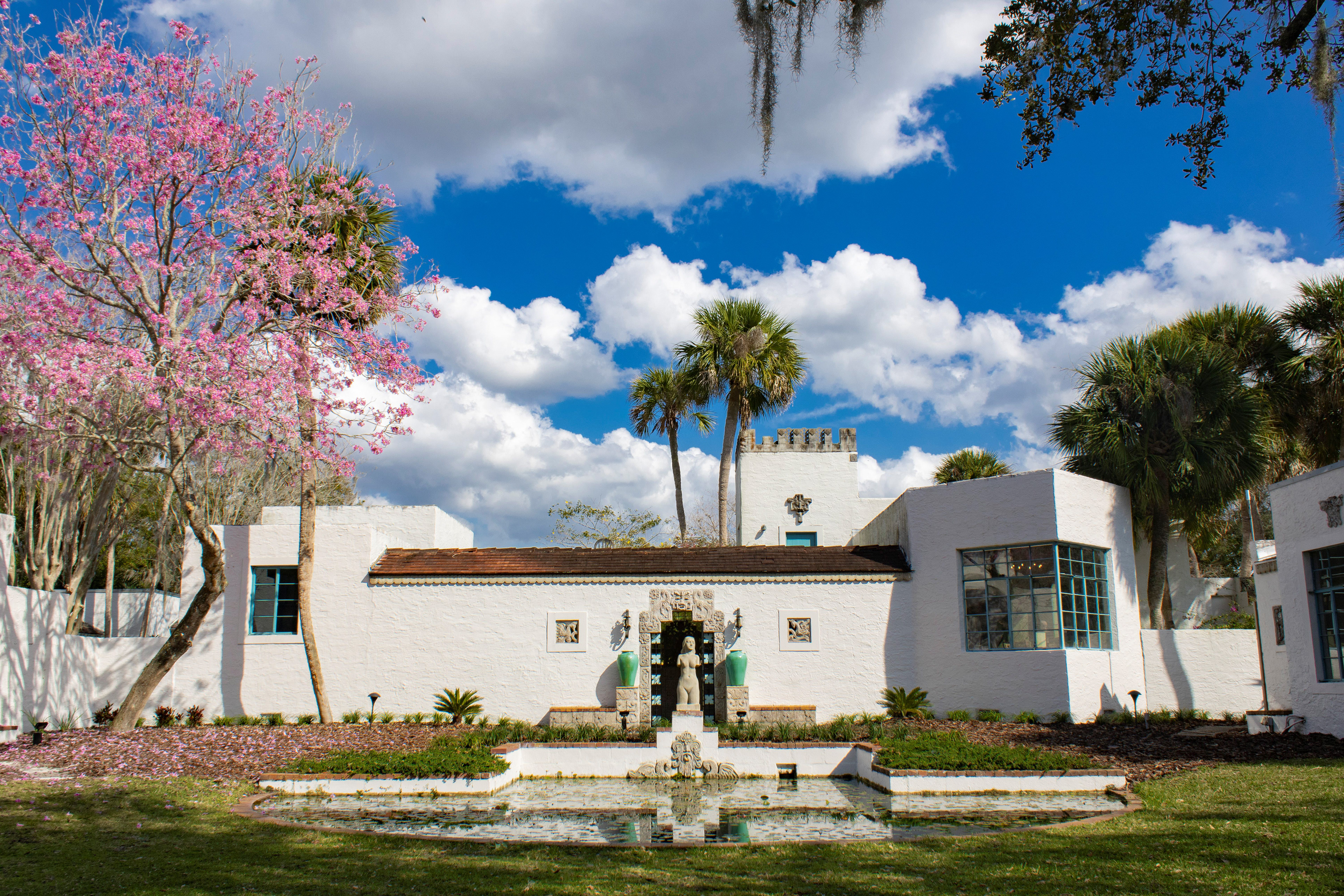 View of the Main Garden at Art and History Museums of Maitland