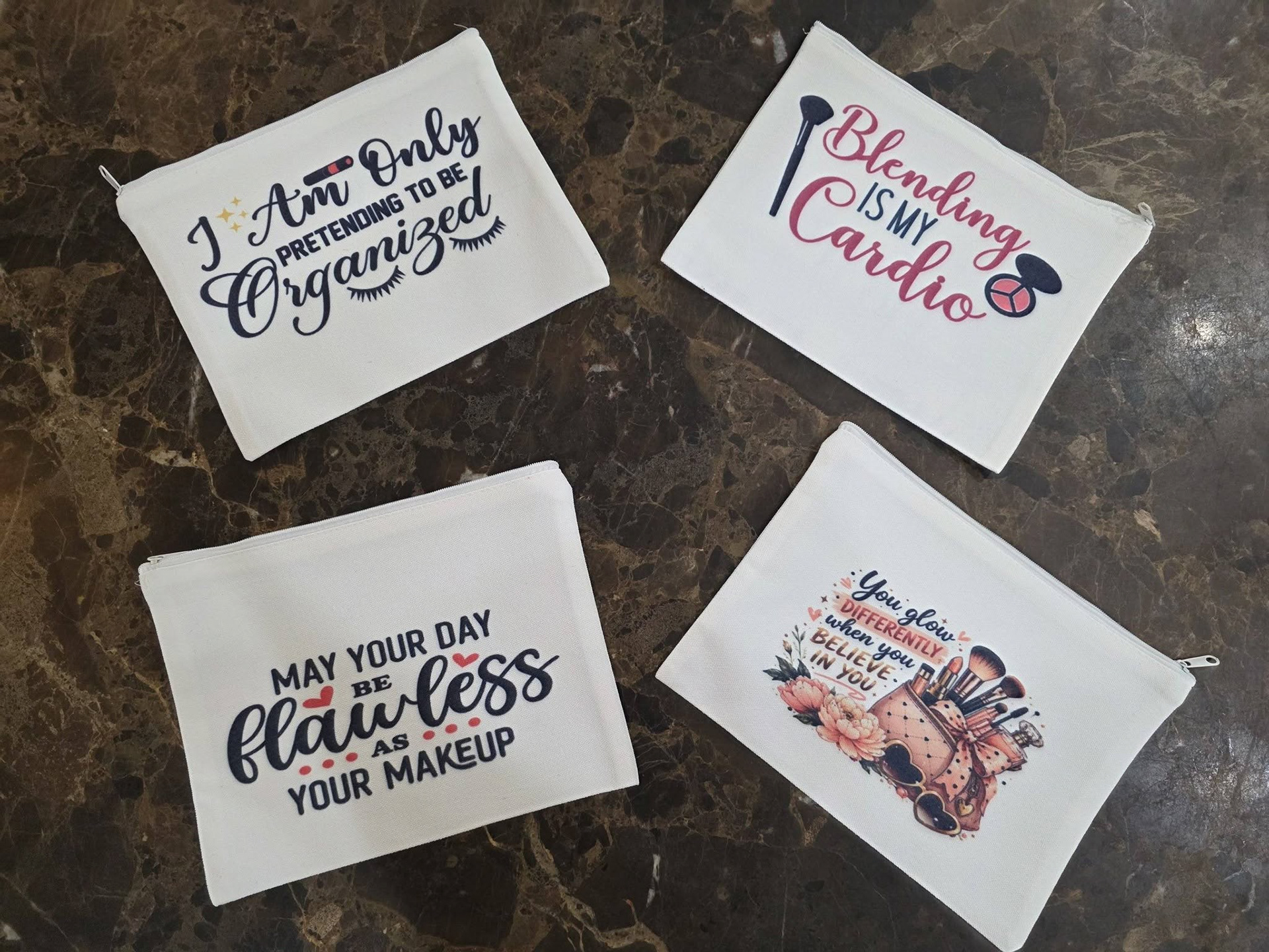 Canvas Make Up Bags