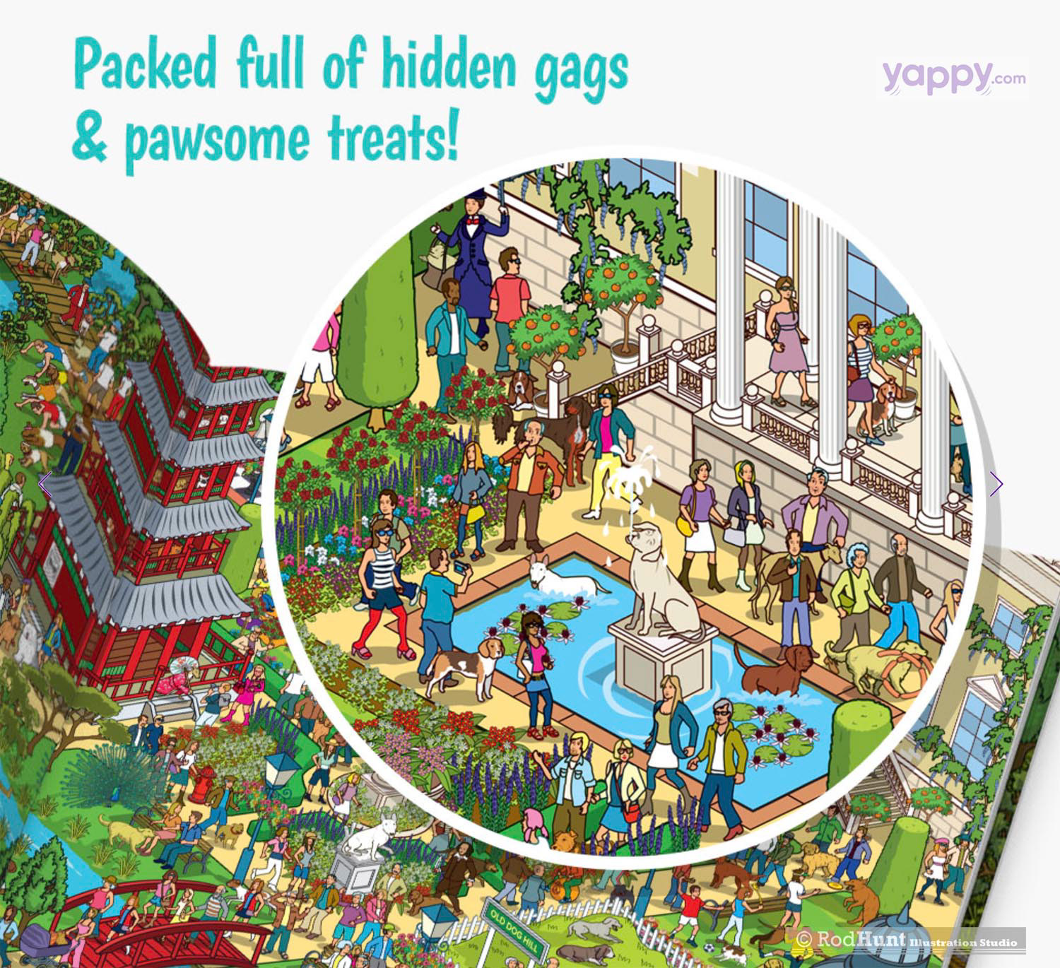 The bestselling Personalised hidden object dog story books for Christmas and birthday Gifts