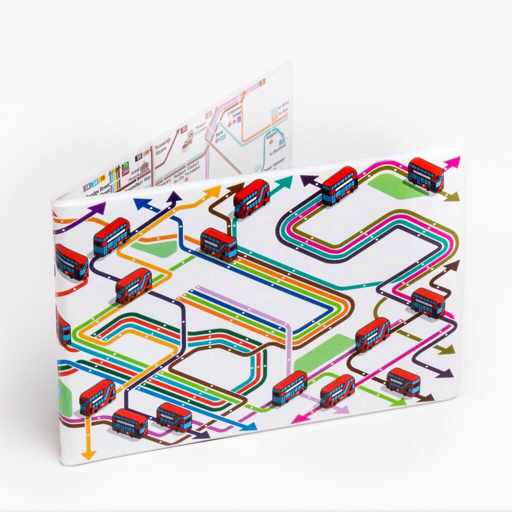 Transport for London illustration - Oyster Card Wallet Design