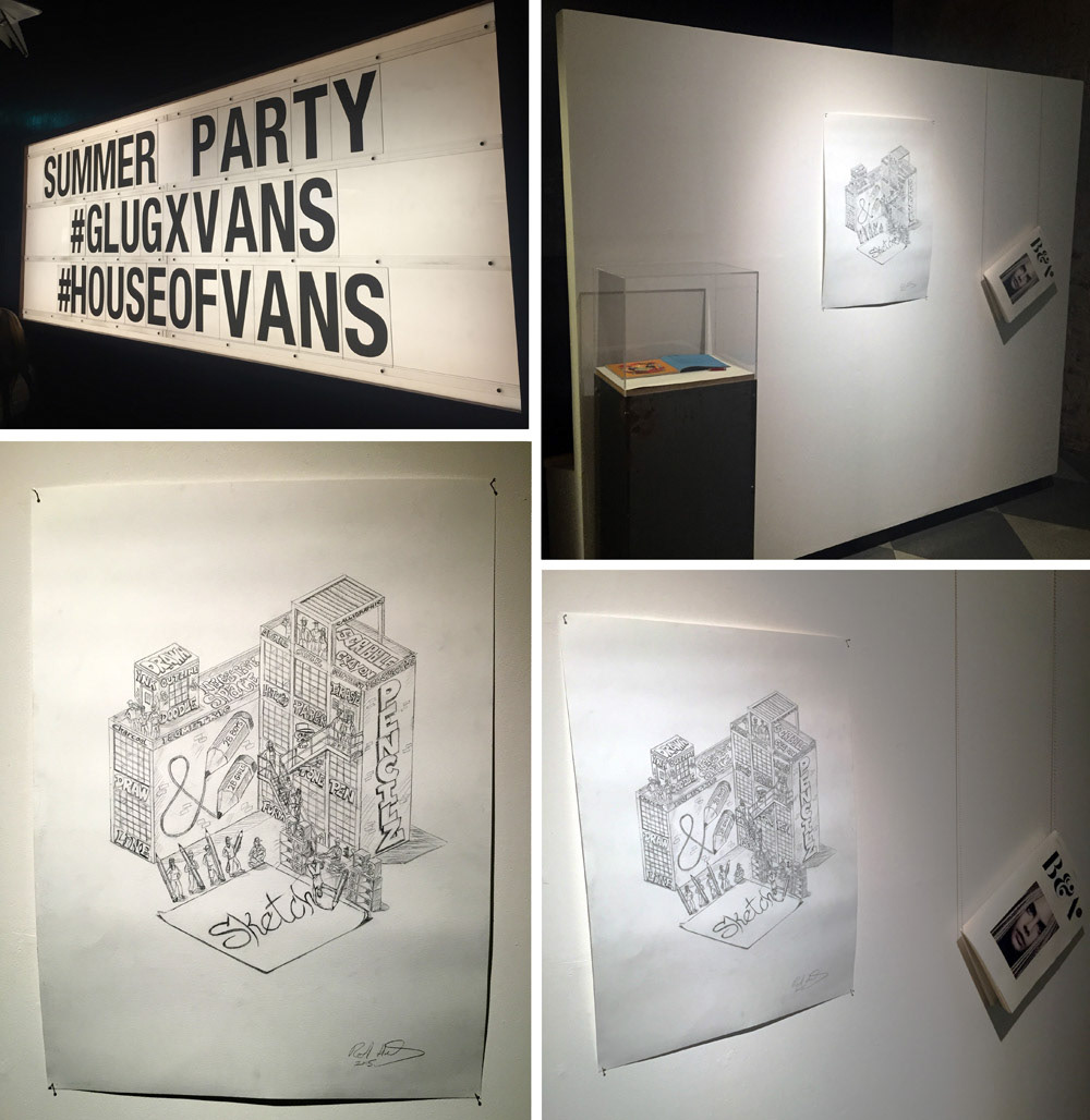 Art and Illustration Exhibition at the House of Vans