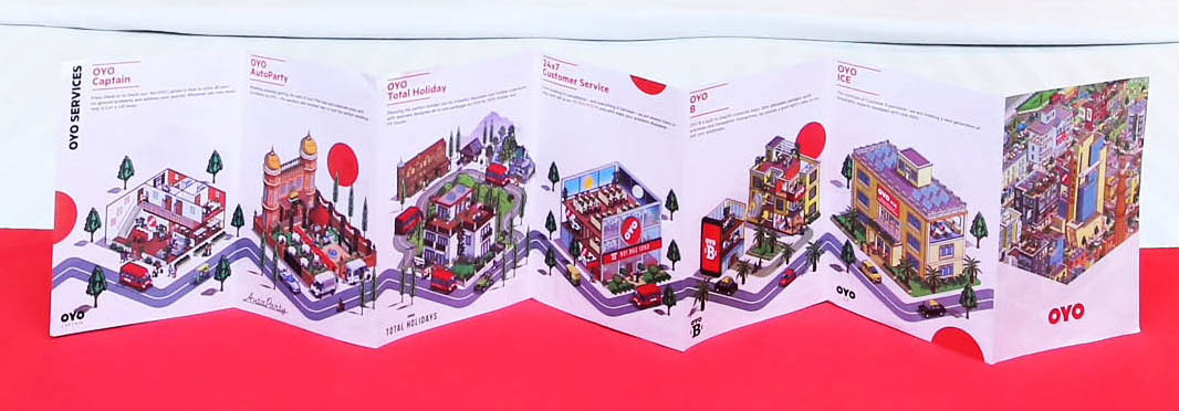 OYO Rooms Guest Services Book Illustration - India Hospitality Design