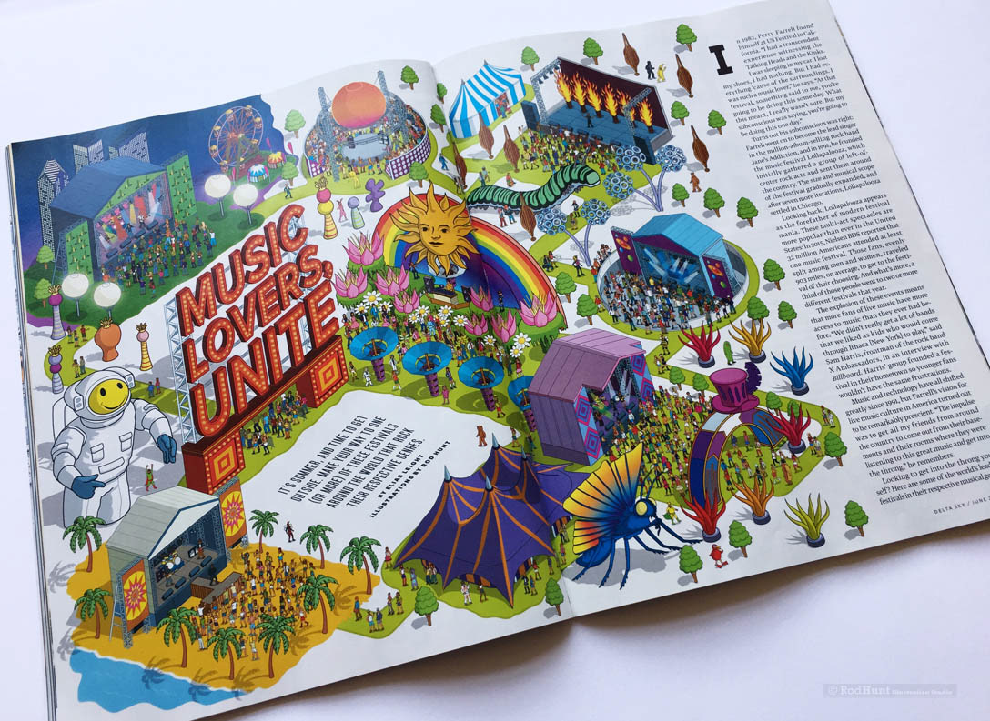 Cartoon Map Illustrations for publishing, books, advertsing, magazines and editorial