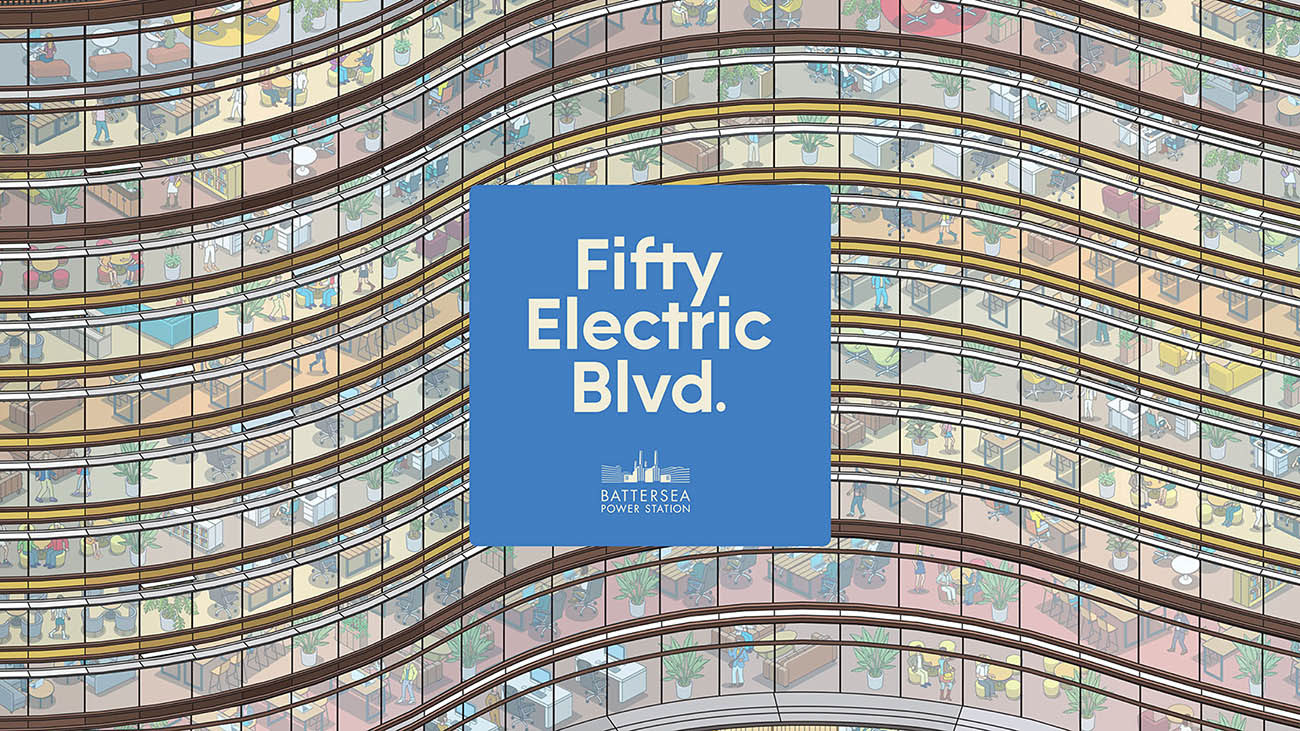  50 Electric Boulevard Battersea Marketing Campaign