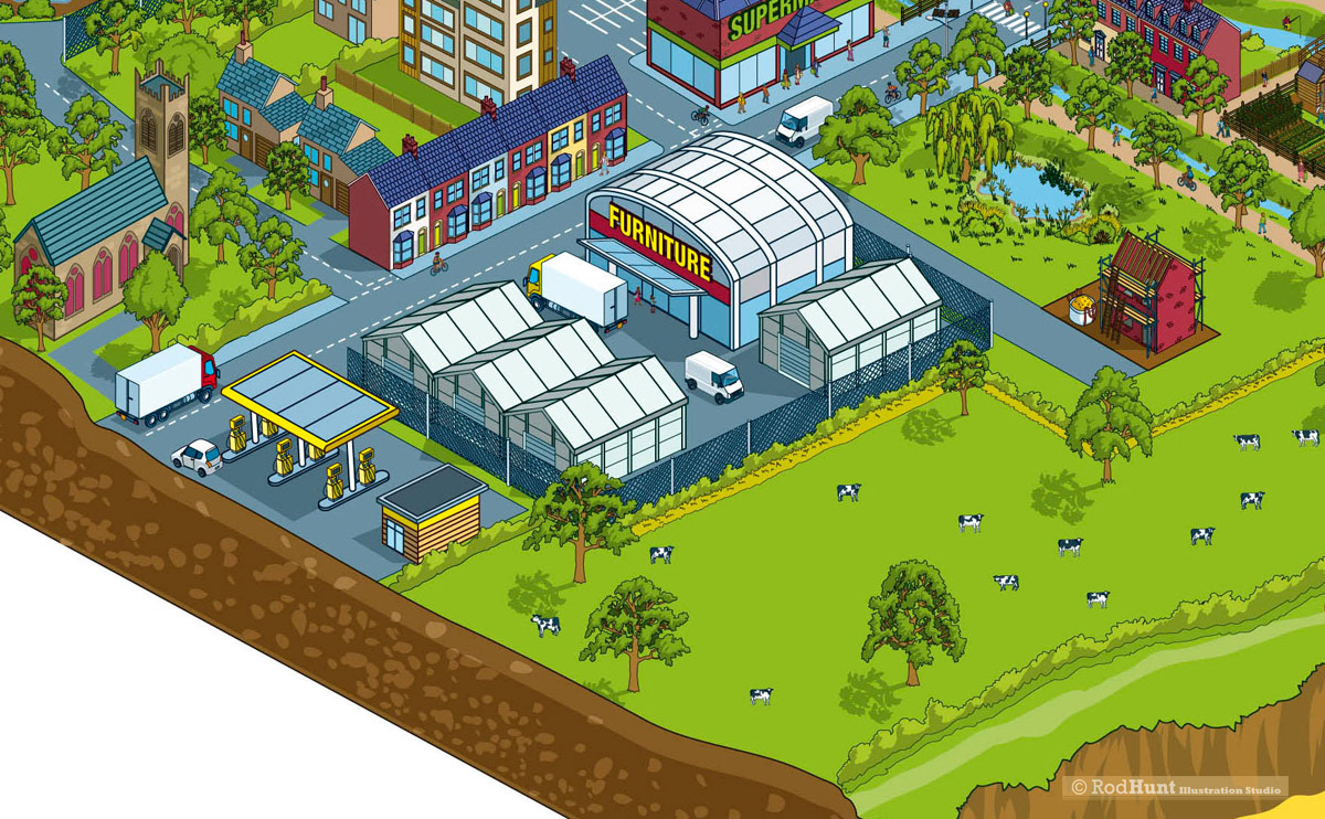Environmental Illustrations for DEFRA Government White Paper