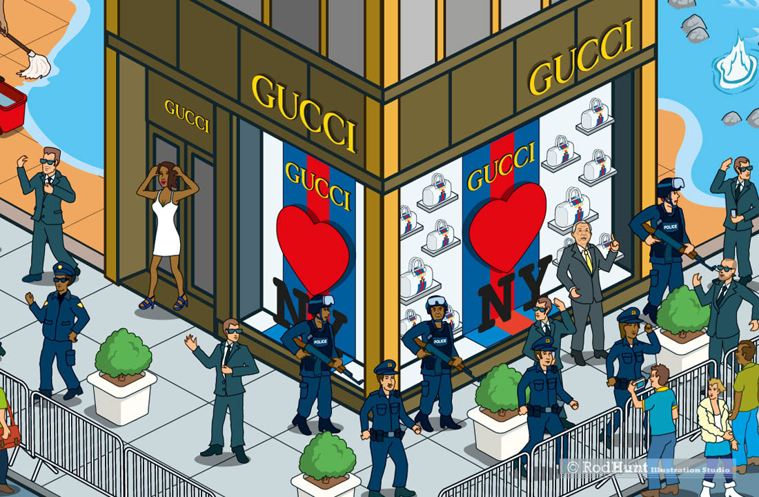 Trump Tower illustration