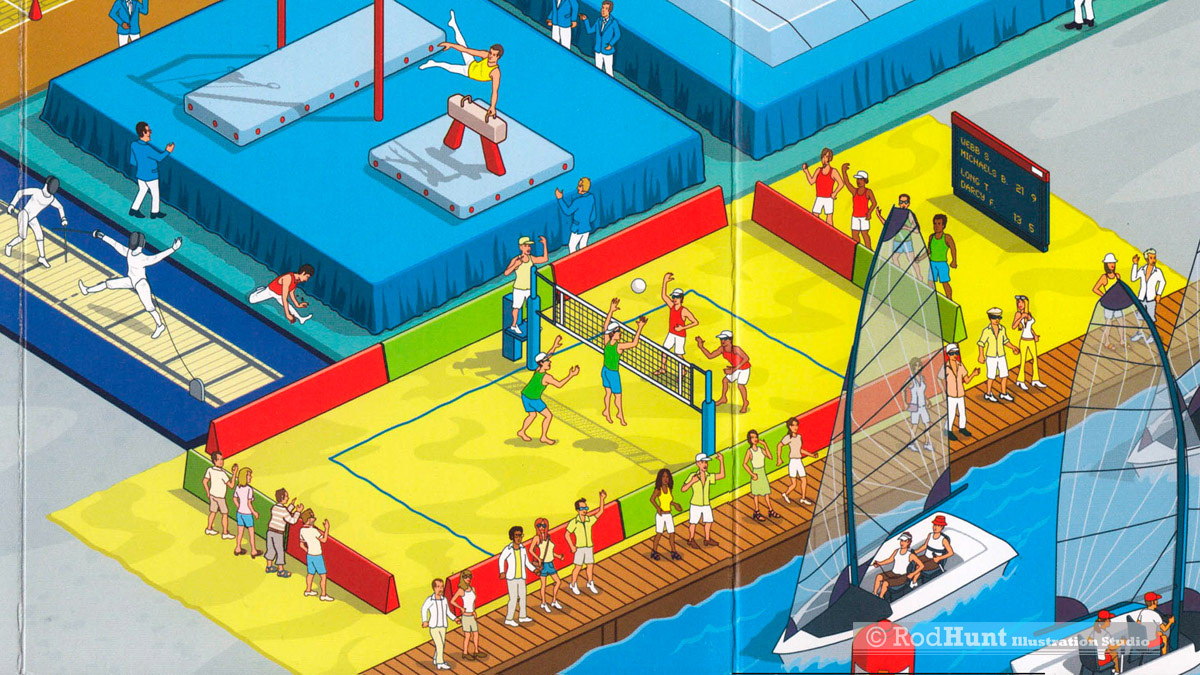 Athletics & Sports illustrators