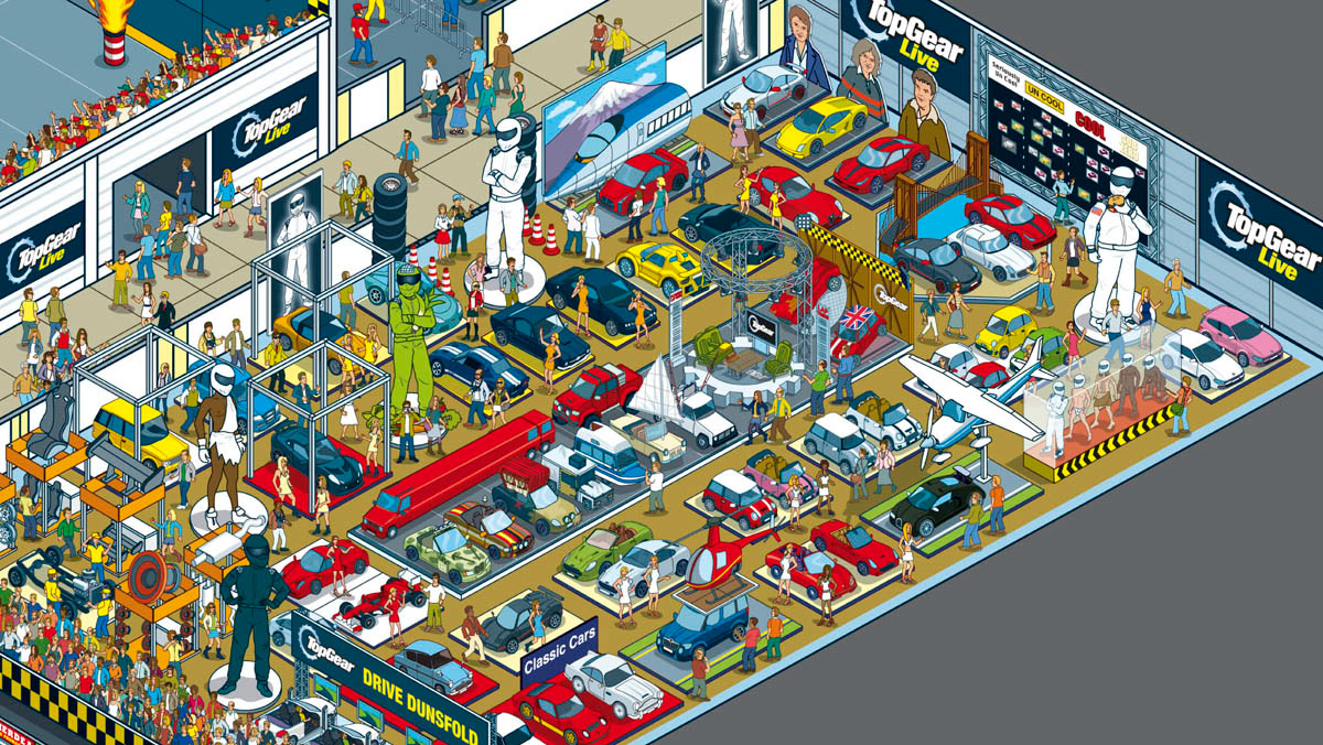Car Show Exhibition & Event Map at Excel London Entertainments And Exhibition Centre