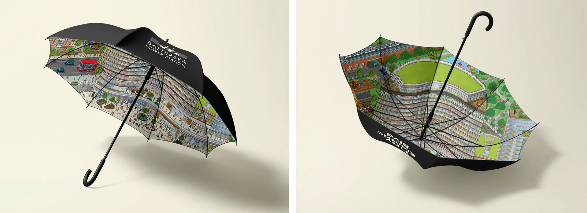 50 Electric Blvd - Battersea Power Station Umbrella