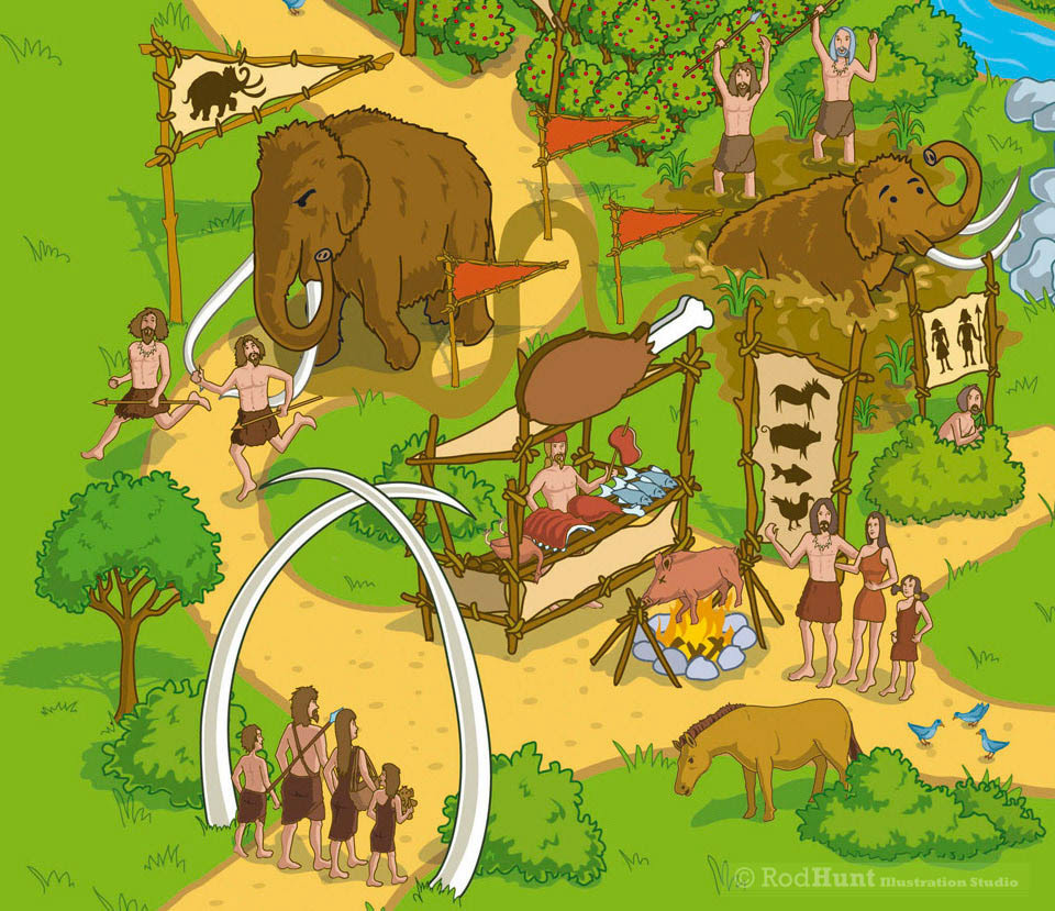 Human History Illustrations