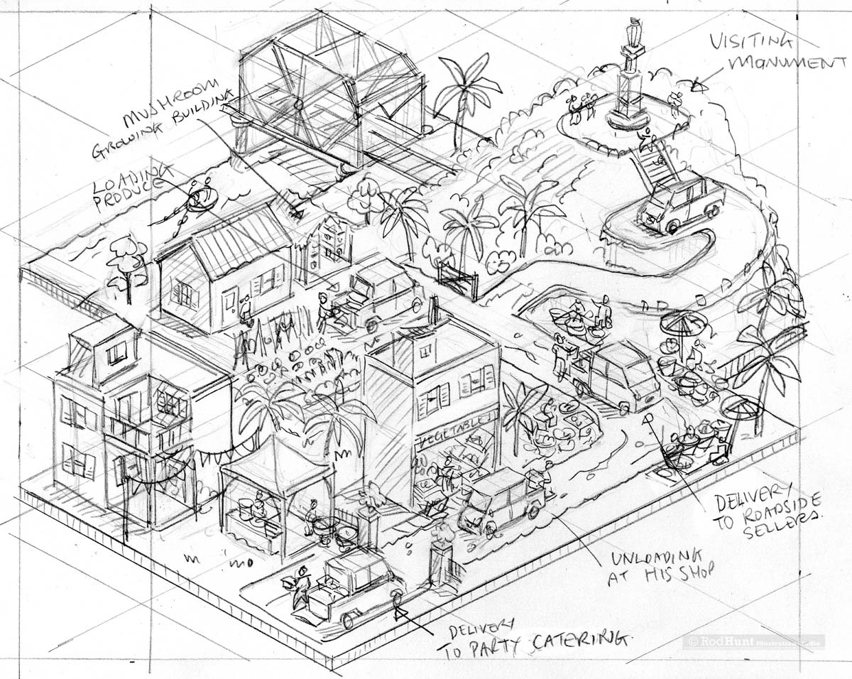 Original Drawings for the illustrations