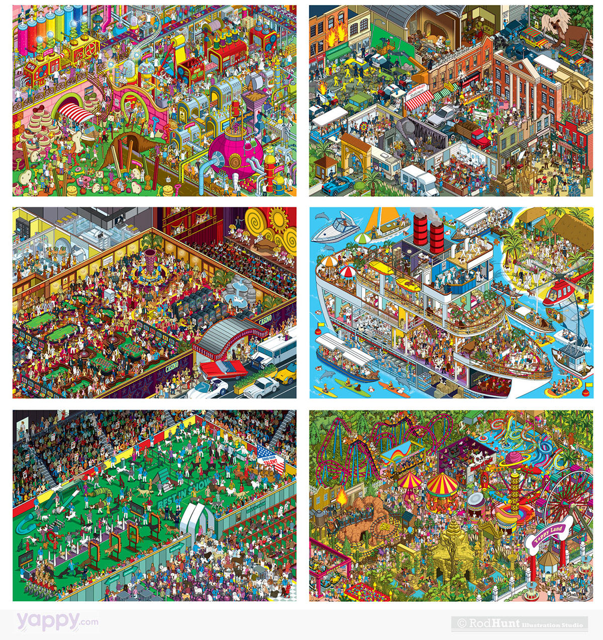 Rod Hunt / Illustration and Illustrated Maps - Map Illustrator ...