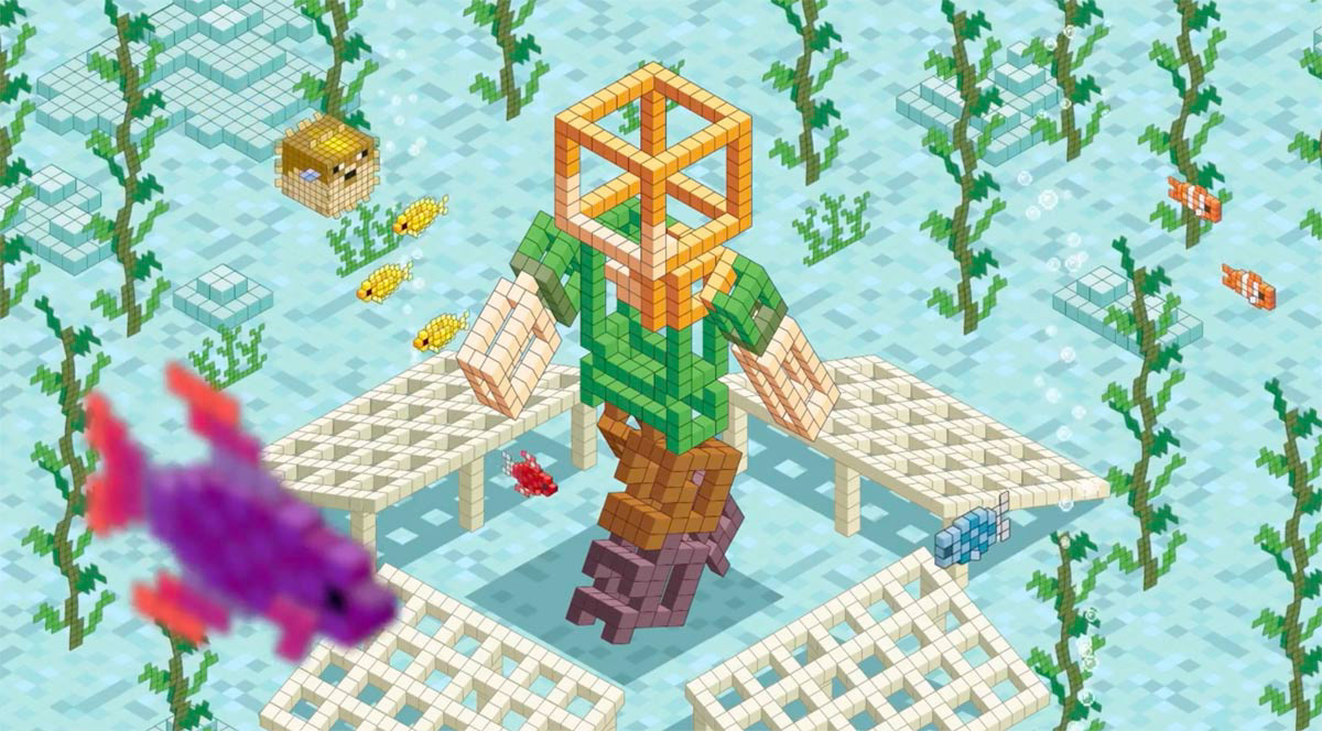 Infographic Animation Minecraft Advertising Campaign