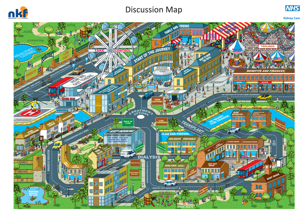 Detailed Cityscape illustrations