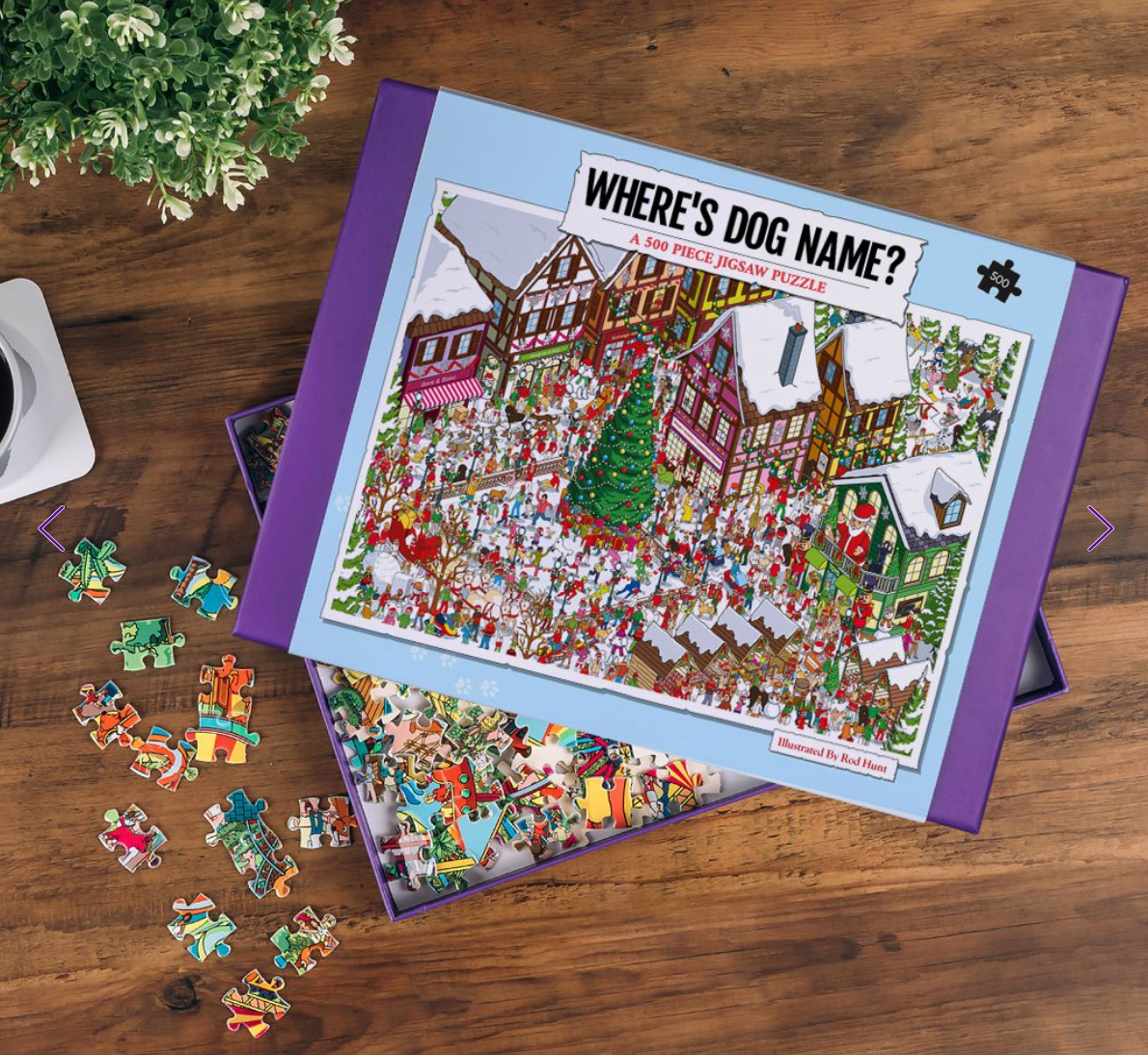 Illustrated Dogs Puzzle, 500 pieces