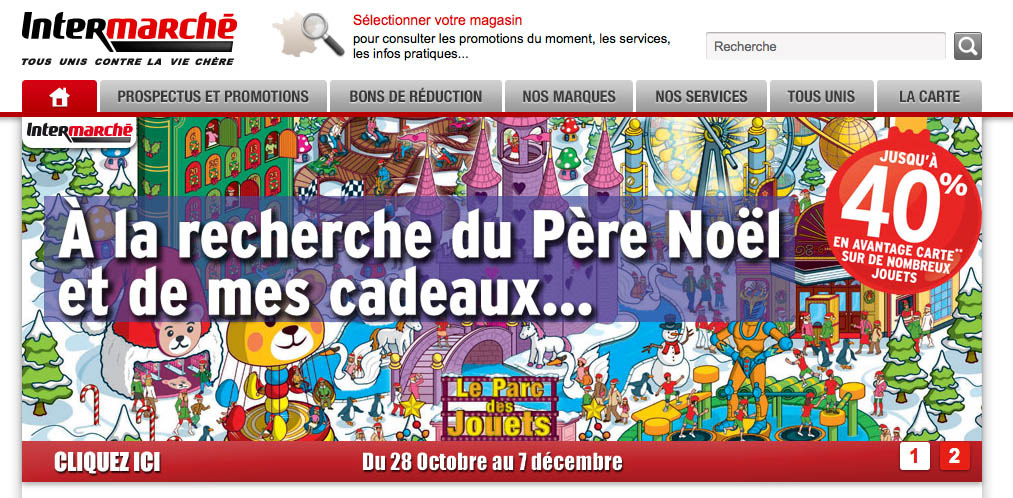 Illustrated Web banners for the advertising campaign 