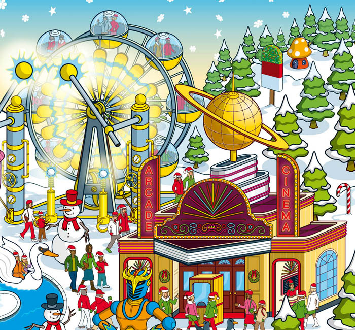 Winter Wonderland illustrated by Rod Hunt