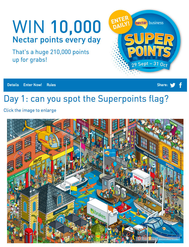 Illustrations for Puzzle Competitions