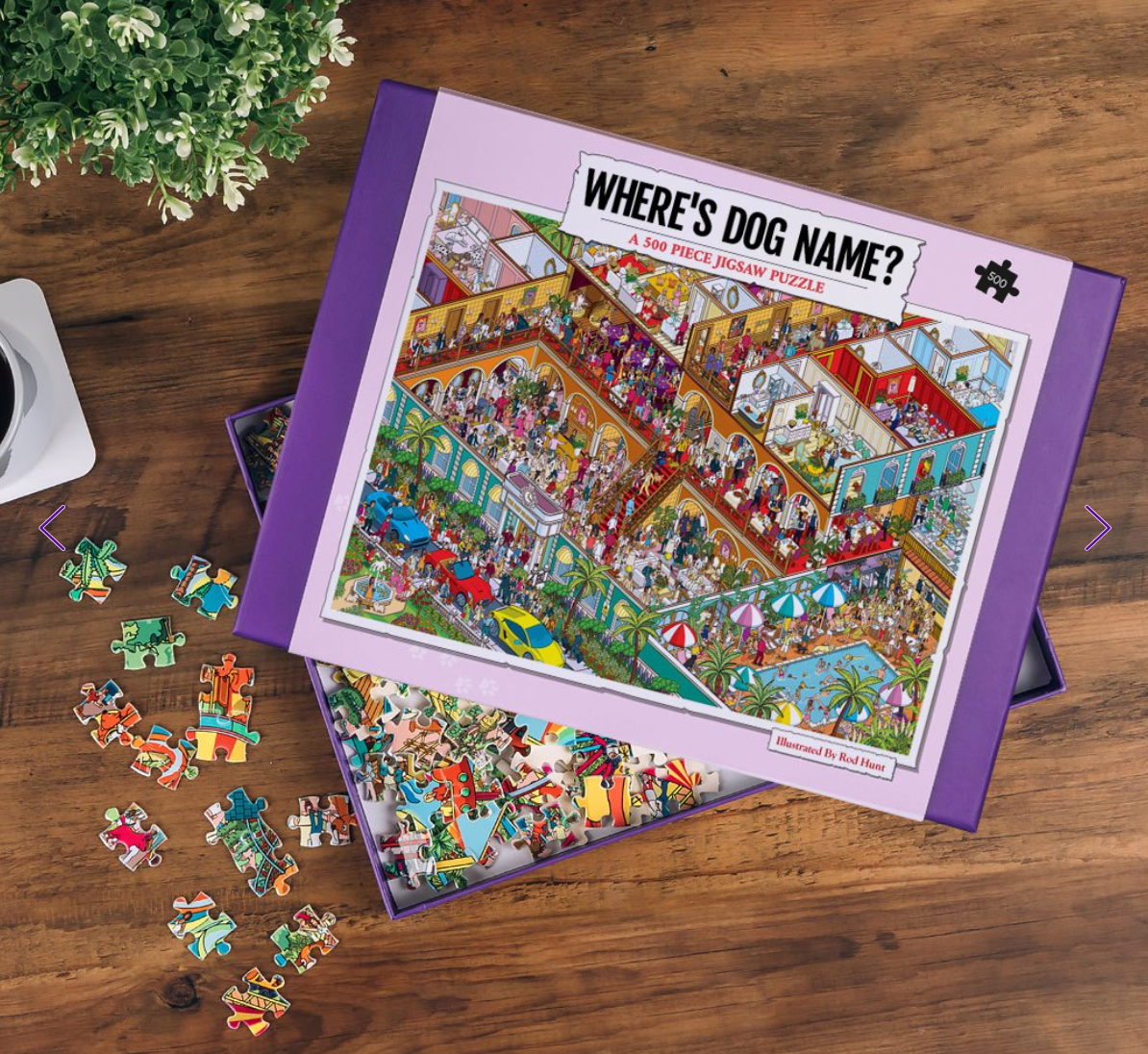 Illustrated Dogs Puzzle