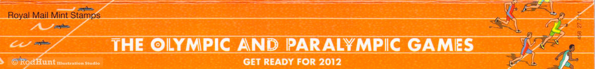 Olympic & Paralympic Games Illustrations - Royal Mail Stamp Presentation Pack