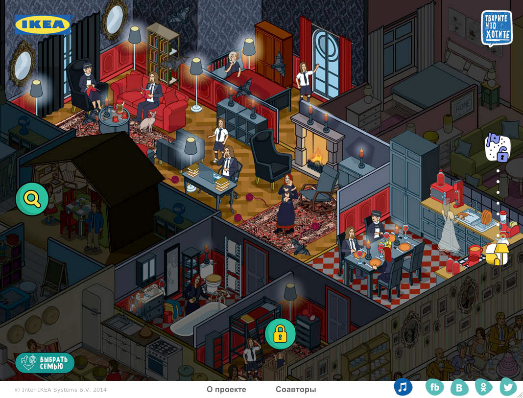 Isometric Pixel artist Search and Find Game Illustration