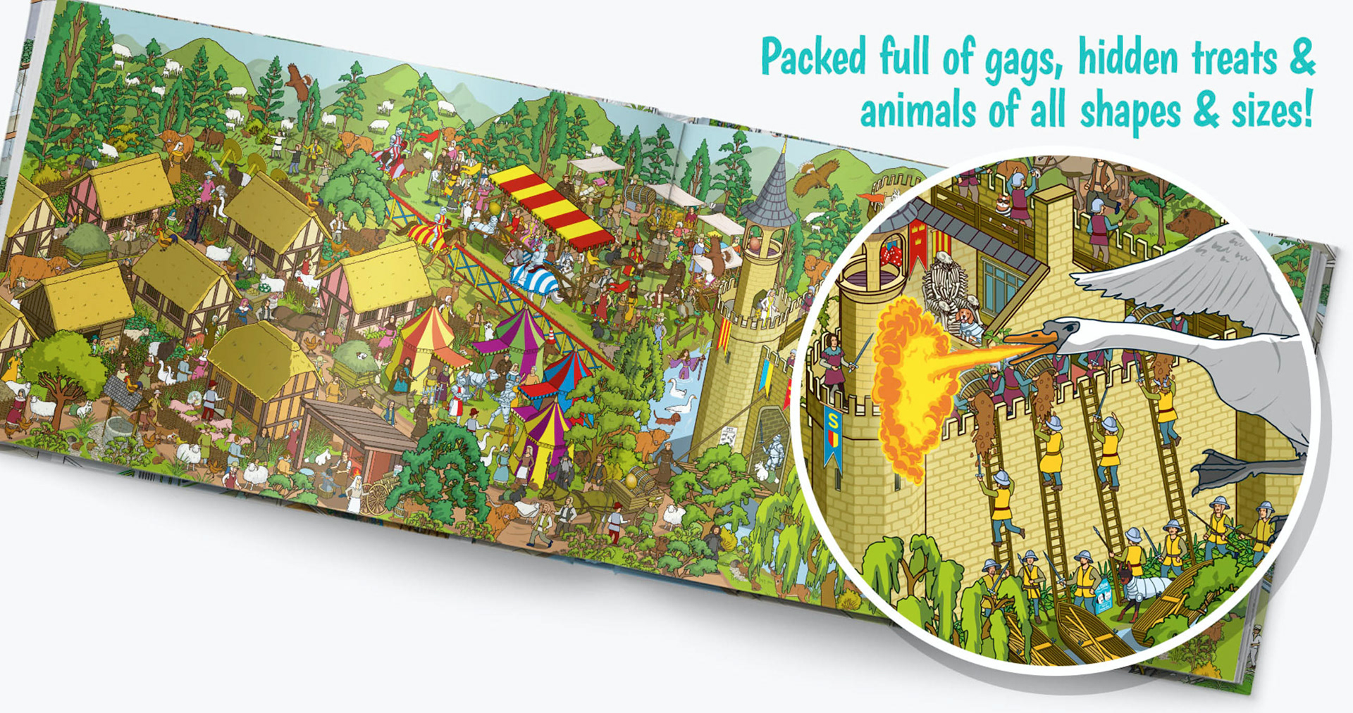 Personalised hidden object picture book for dogs and cats