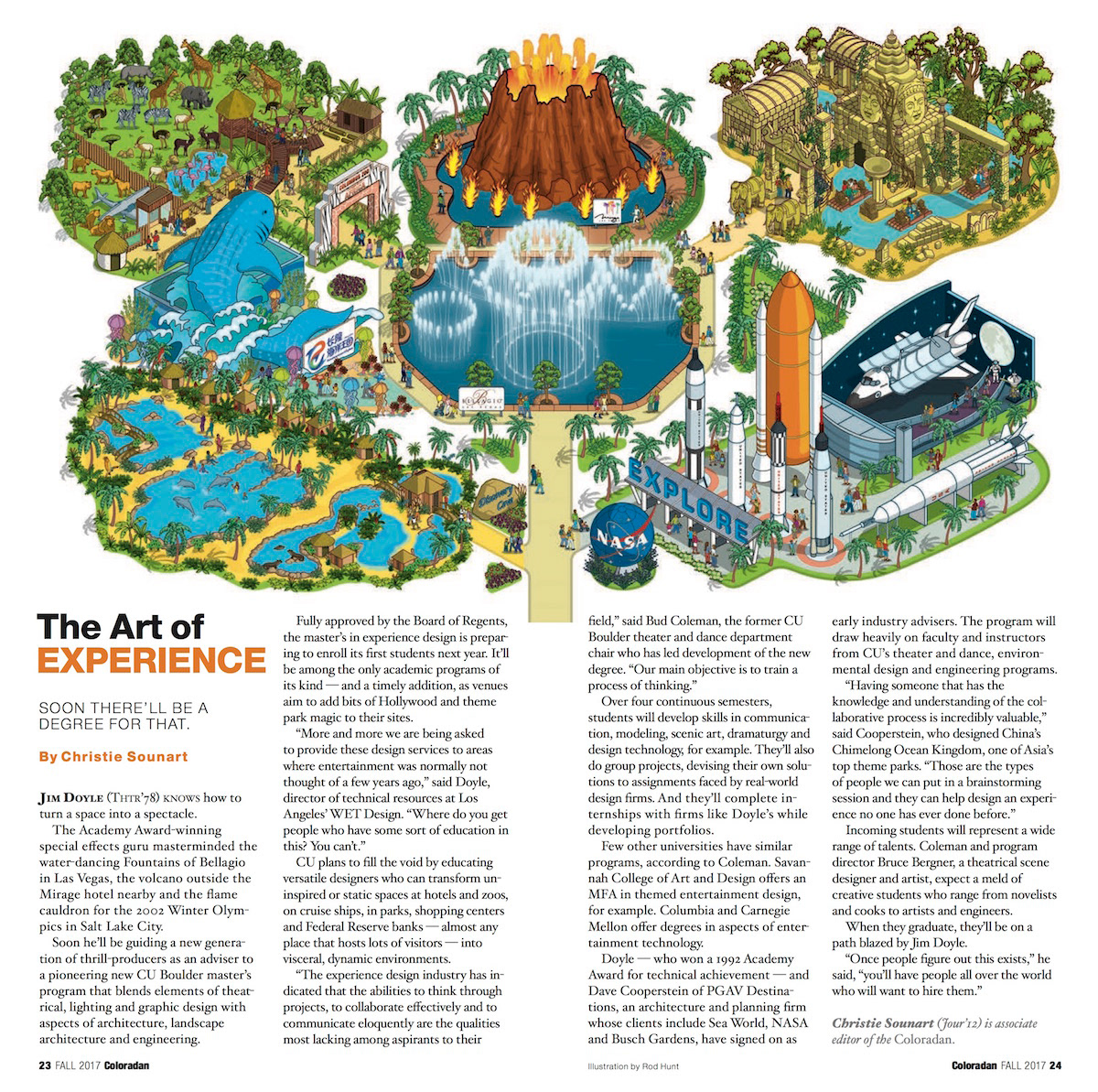 Map Illustrations for Entertainment Industry, Experience, visitors attractions, theme parks and museums