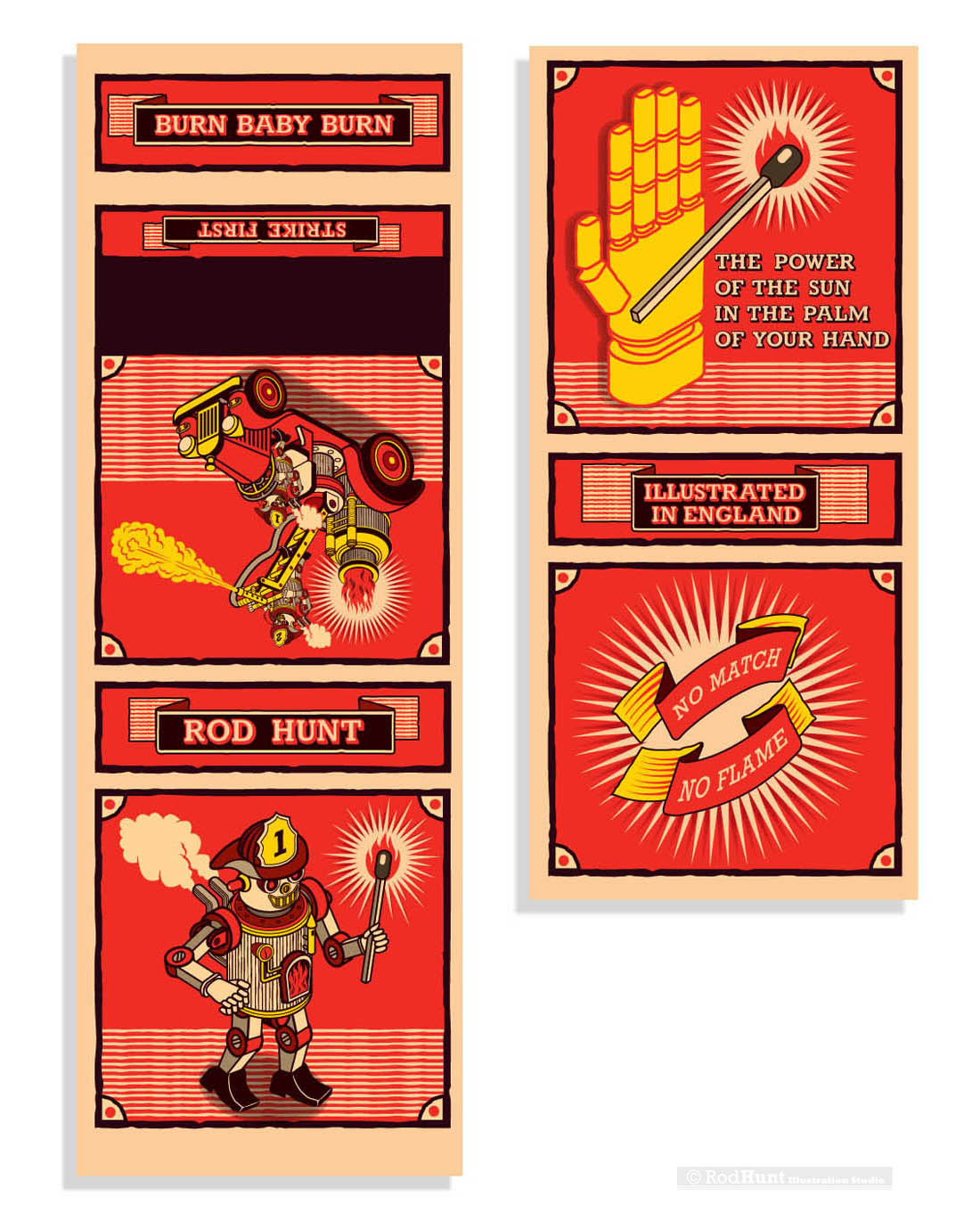 Retro illustrations in pixel art and isometric perspective