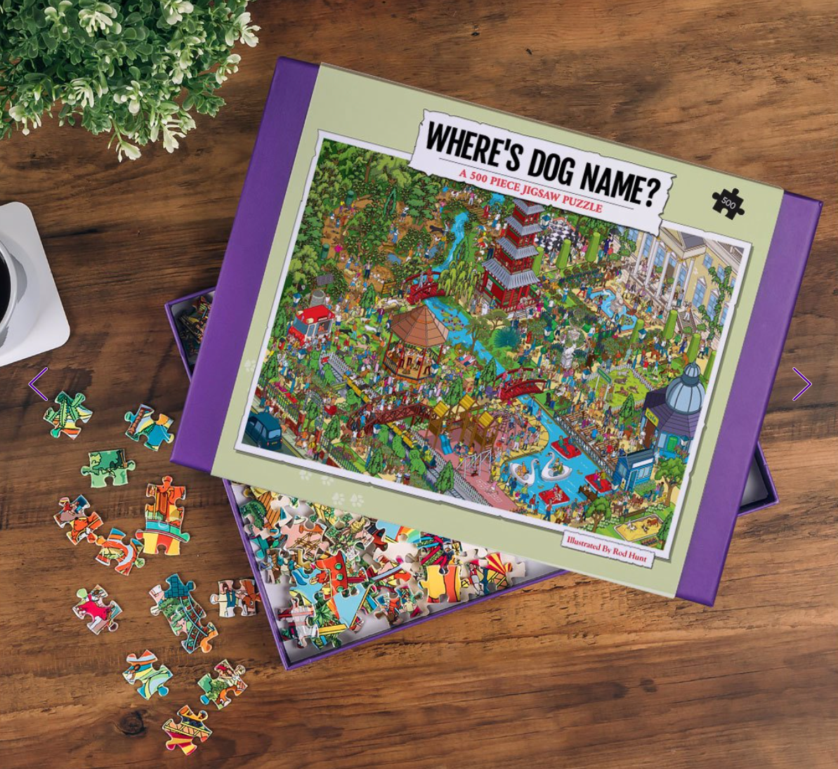 Illustration licensed for Personalised Jigsaw Puzzle by Yappy.com
