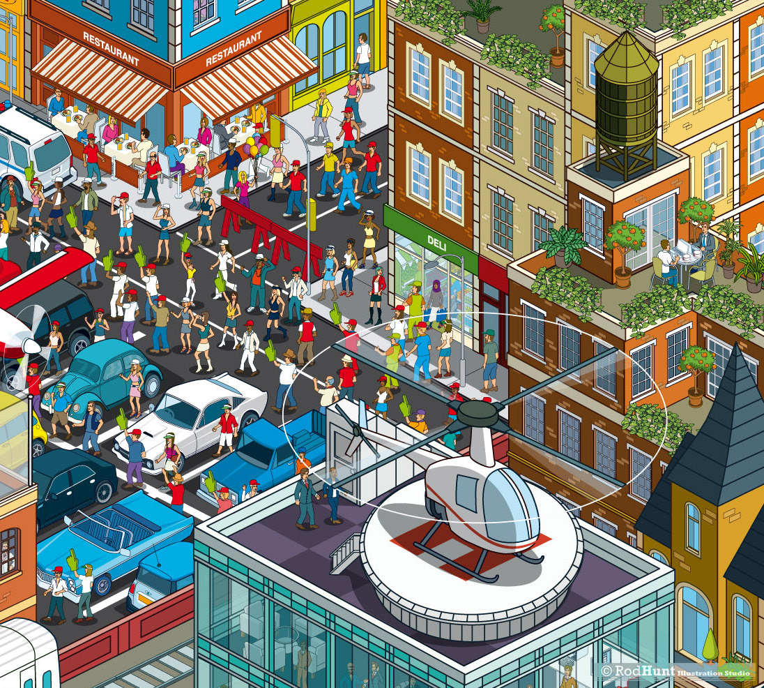 Search and Find game for a Digital Advertising Campaign 