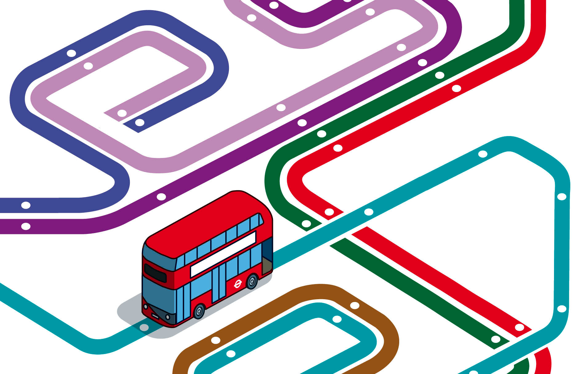TFL art and illustration for posters