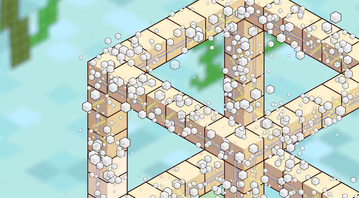 Infographic Pixel Art Animation