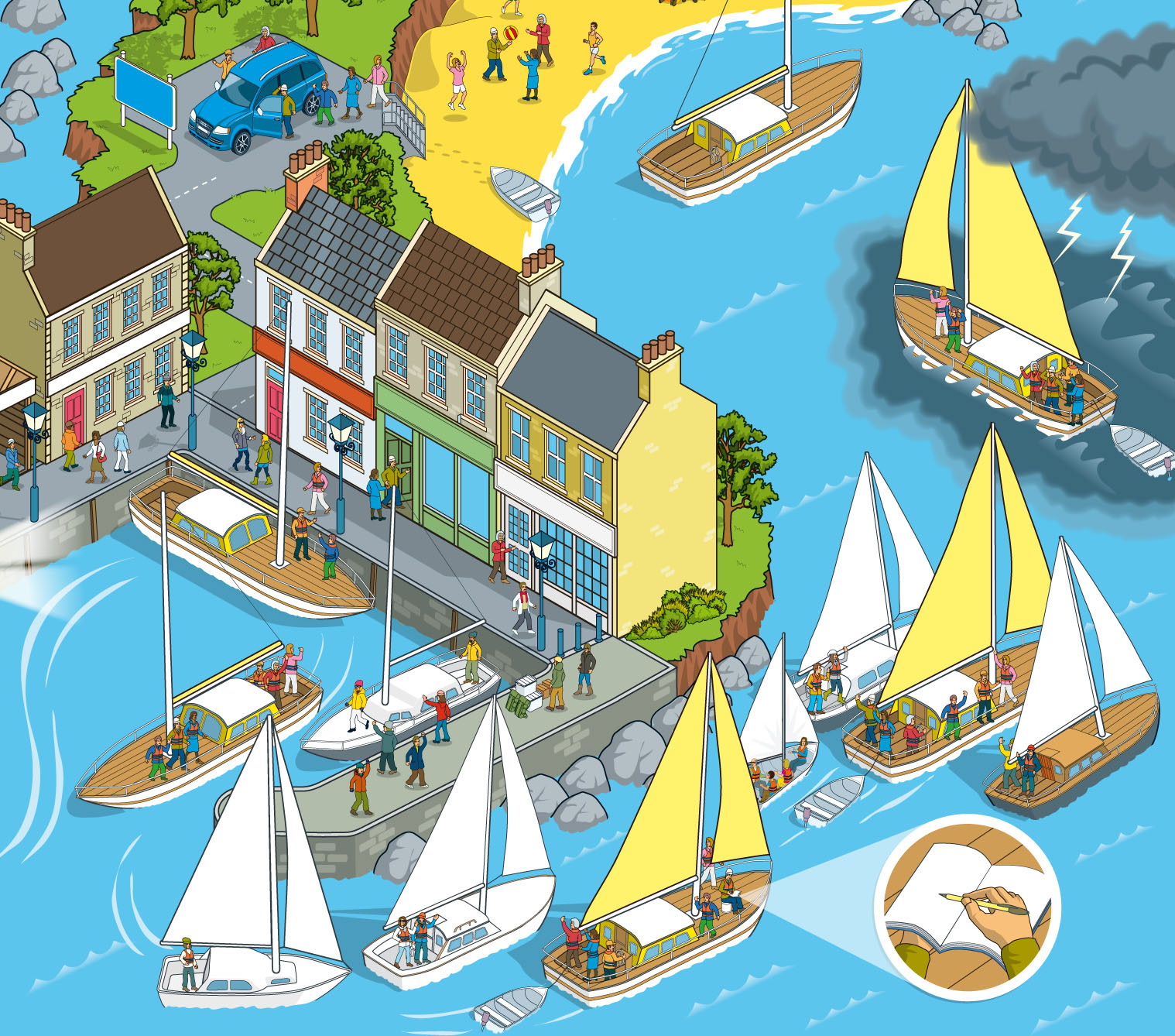 Isometric illustrations 