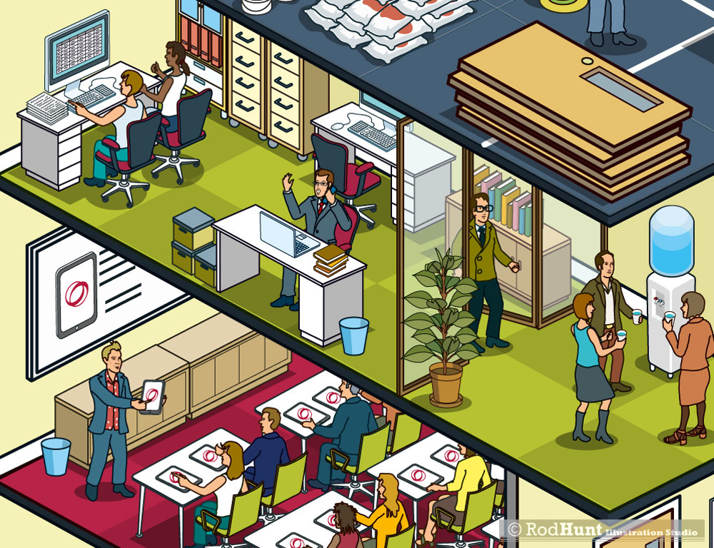 Healthcare and pharma illustrations 