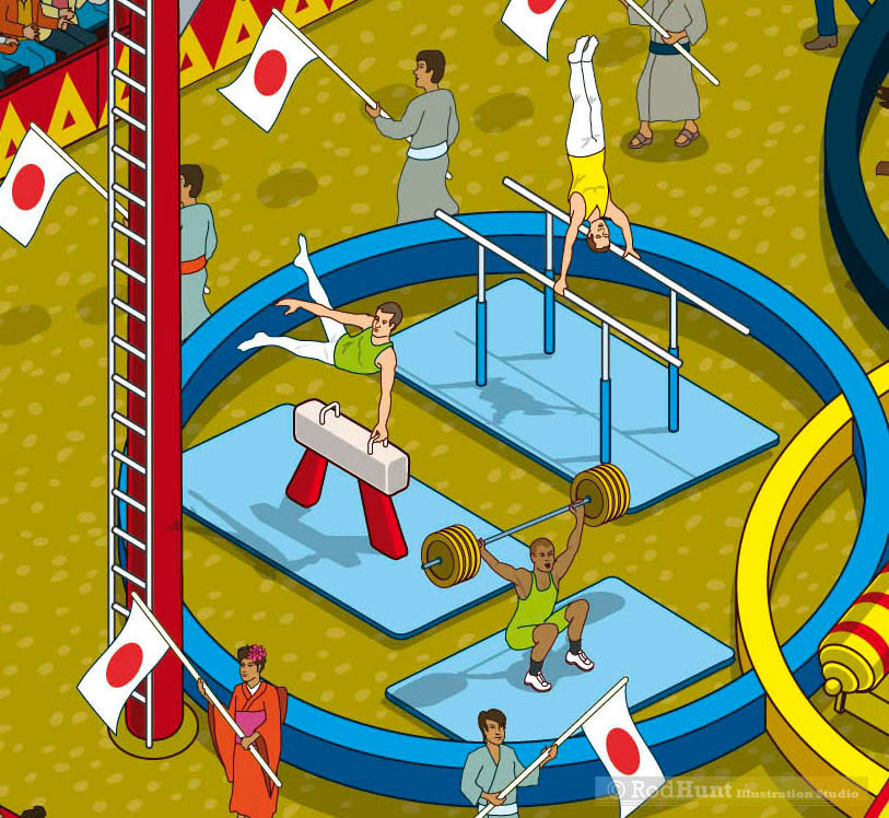 Sport and sporting illustrations 