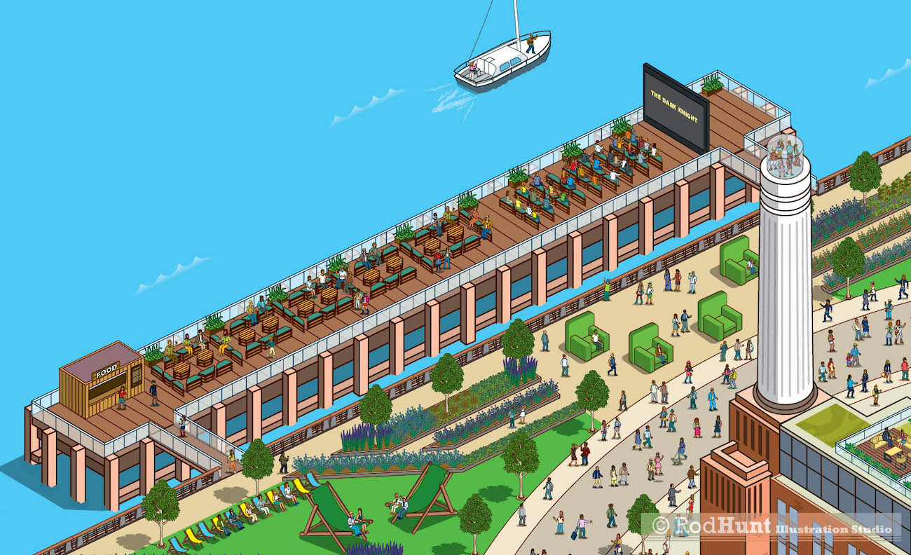 Battersea Power Station Property Development  Map