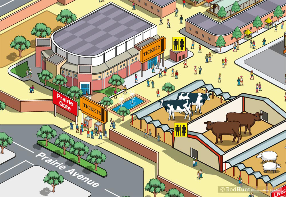 Agricultural Show map and way finding