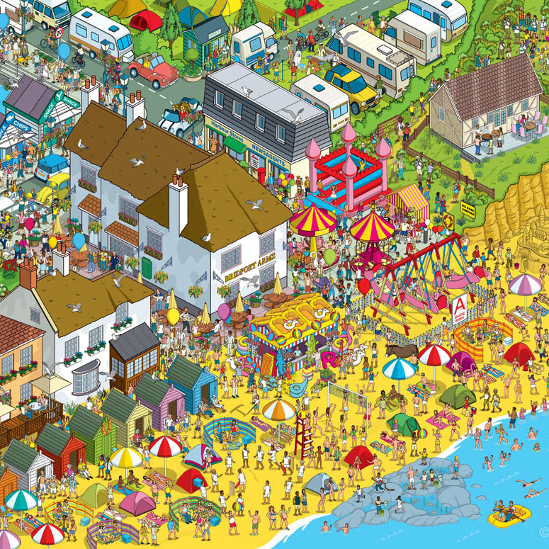 Rod Hunt / Illustration Portfolios - Detailed Isometric Illustrations ...