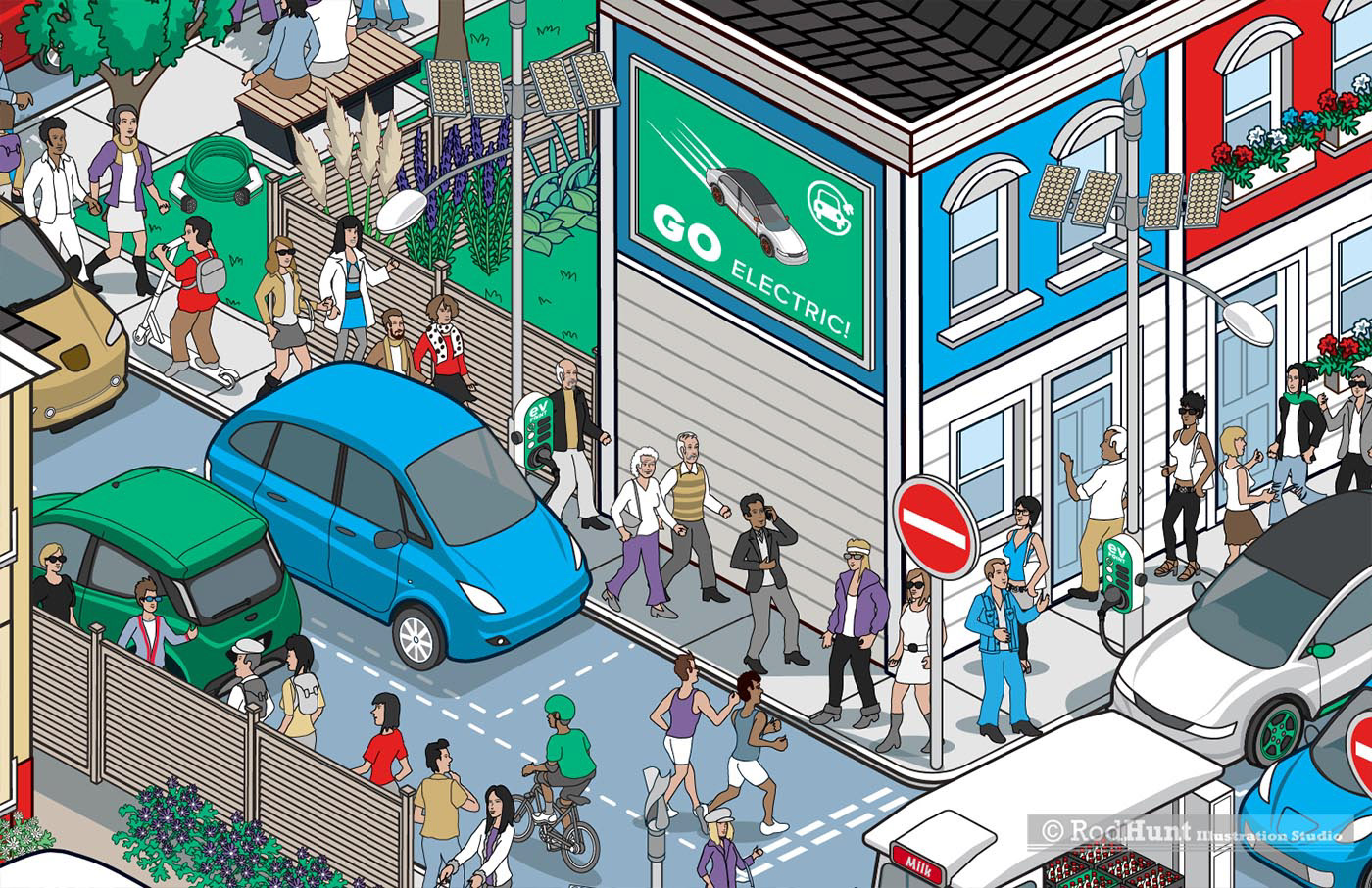 Car advertising marketing campaign