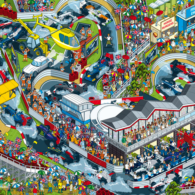 Rod Hunt / Illustration Portfolios - Detailed Isometric Illustrations ...