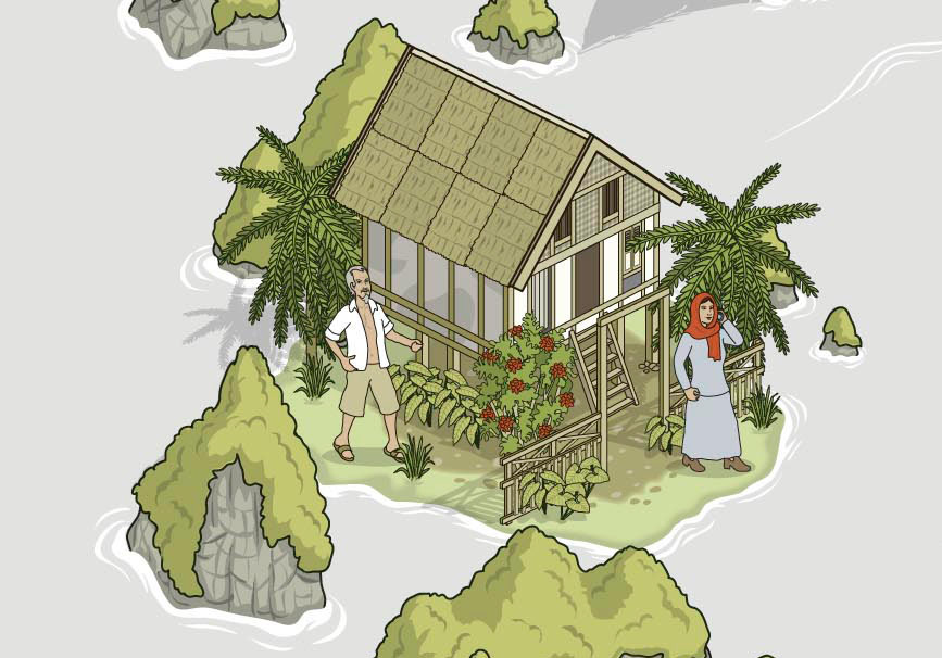 The islands of Indonesia illustrated