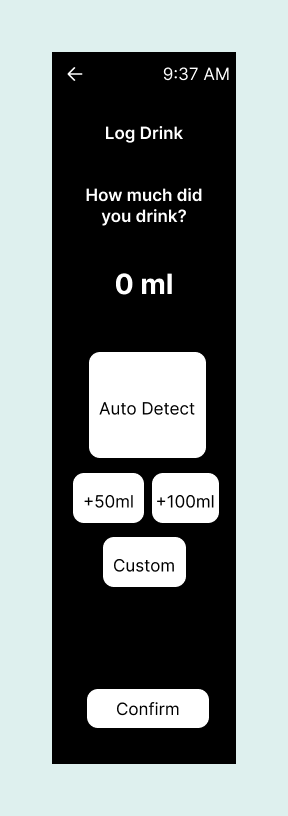Log Drink Menu
