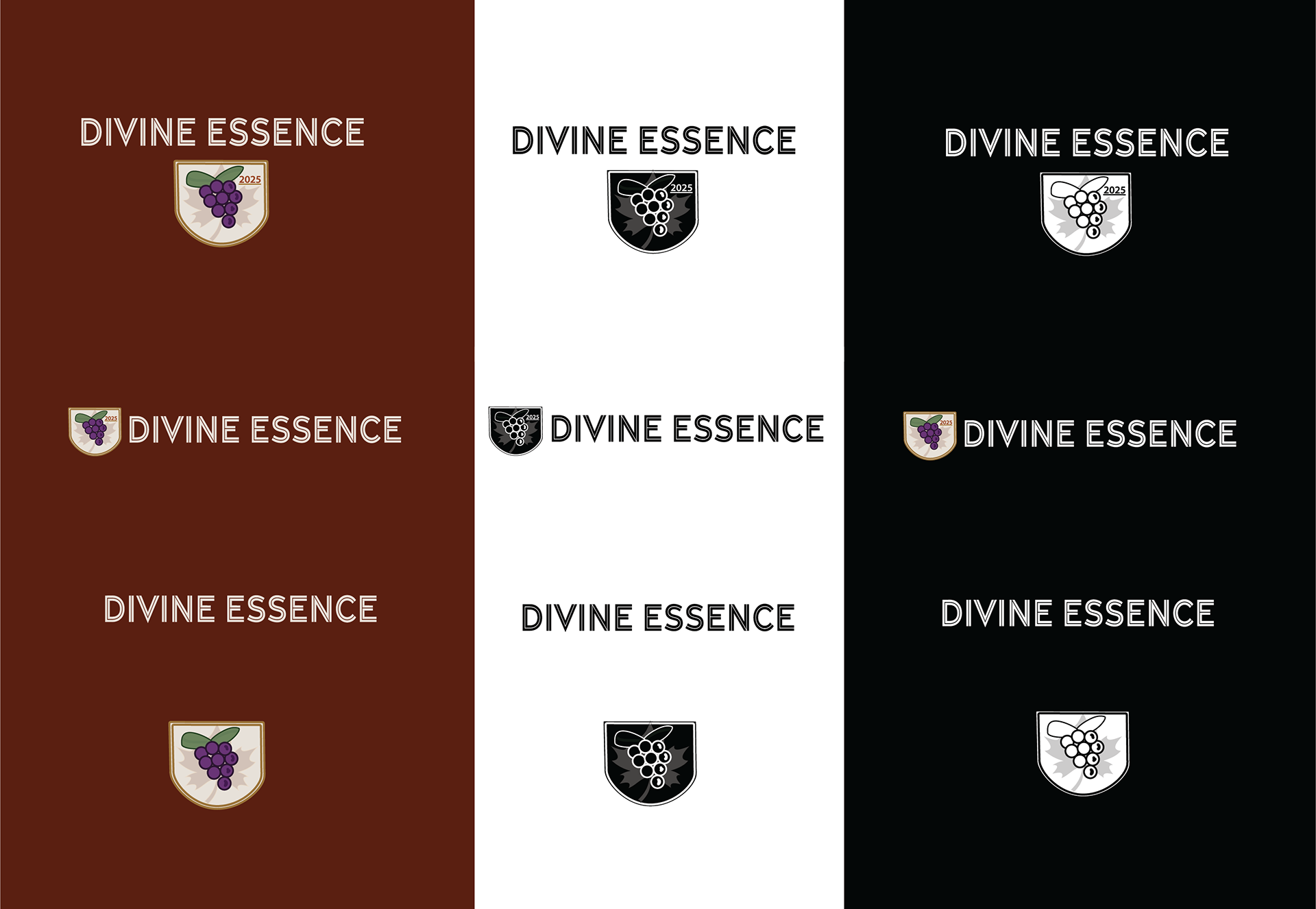 Divine Essense Logo Variations