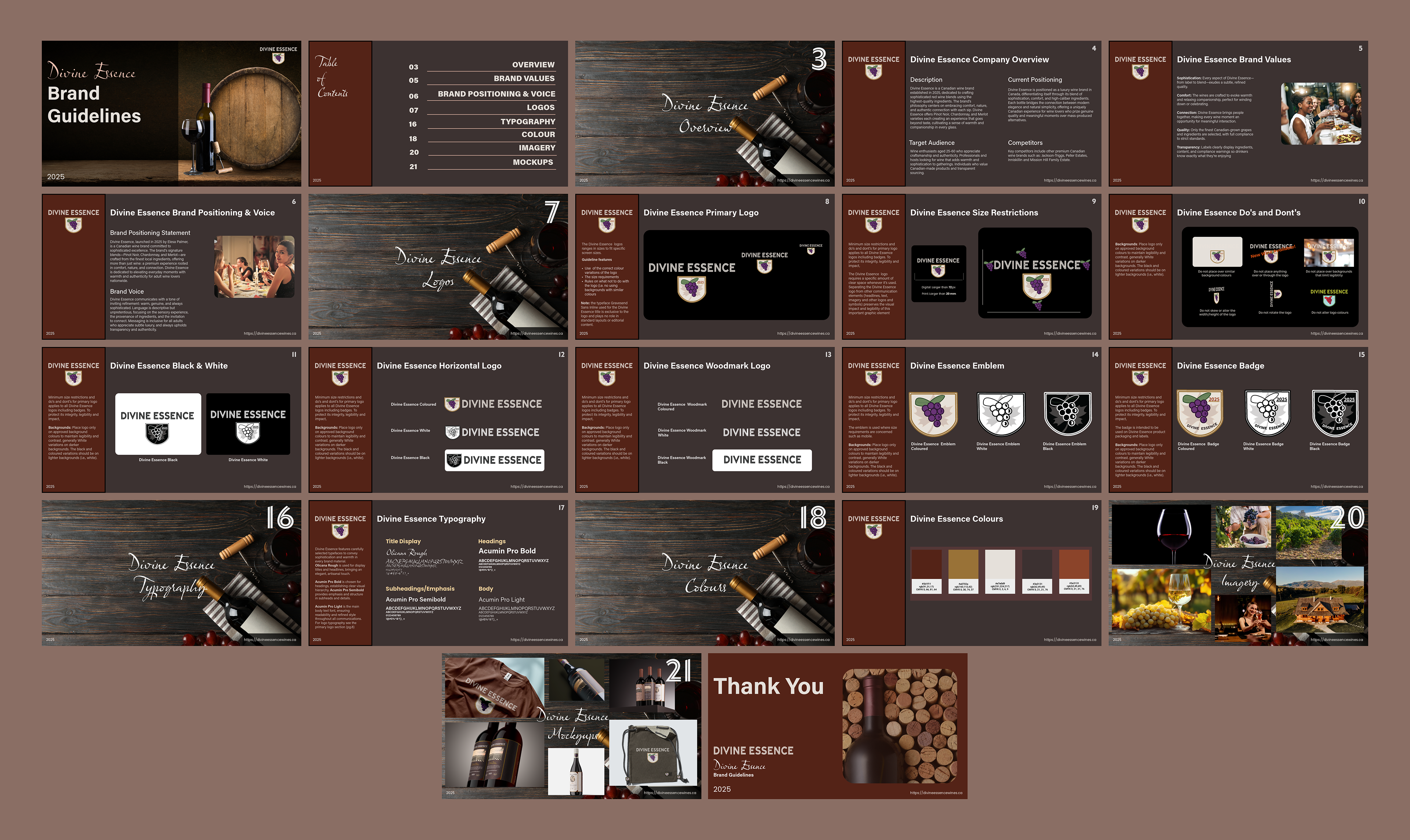 Divine Essence brand guidelines